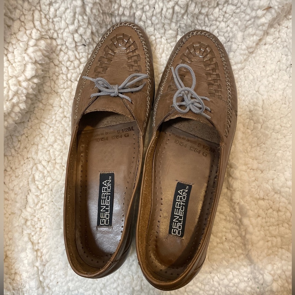 Generra Collection Men’s Leather Loafers Size 9.5